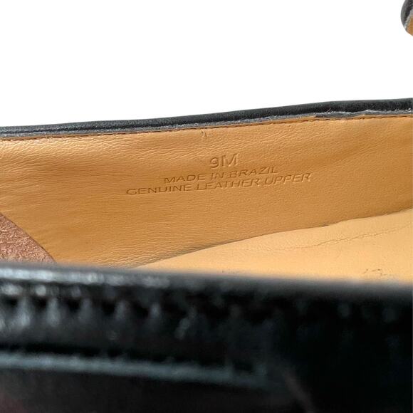 TALBOTS Leighton Tassel Loafers in Black Women's Size 9 Medium - Picture 15 of 15